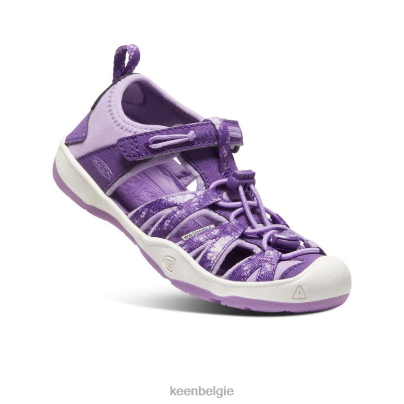 kleine kinderen moxie sandaal multi/engelse lavendel KEEN schoenen DPX8V962