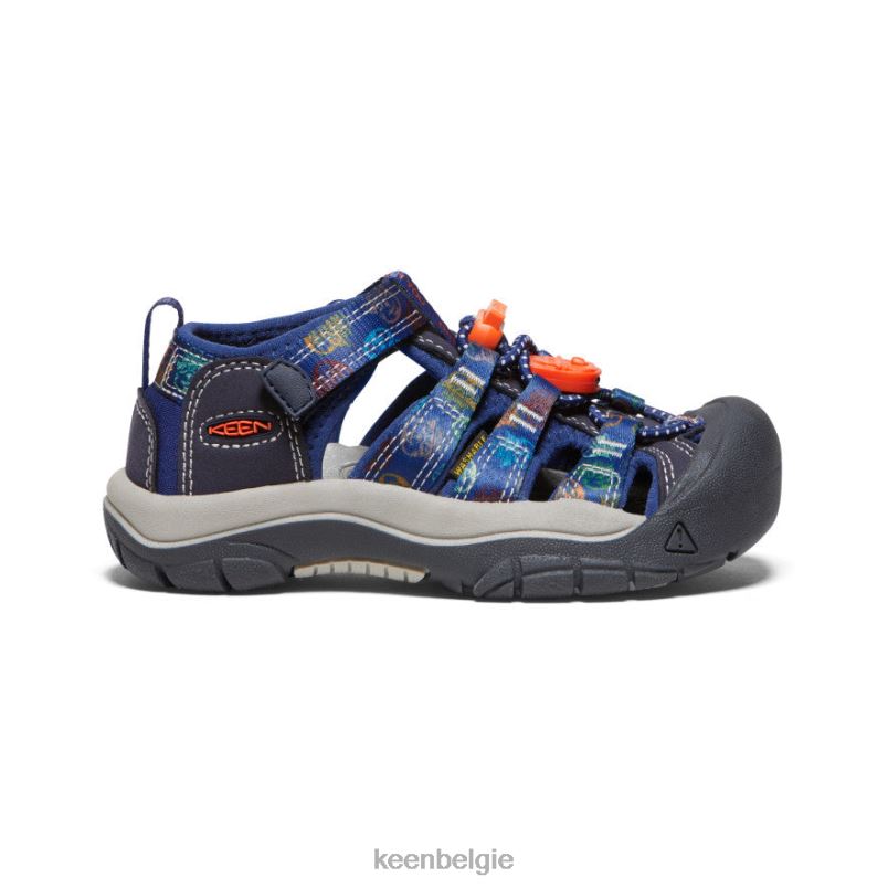 kleine kinderen newport h2 x smokey beer rokerige beer/multi KEEN schoenen DPX8V743