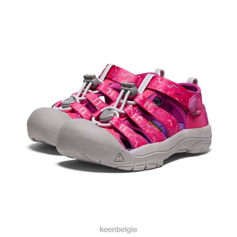 kleine kinderen nieuwpoort h2 azalea/festivalfuchsia KEEN schoenen DPX8V739
