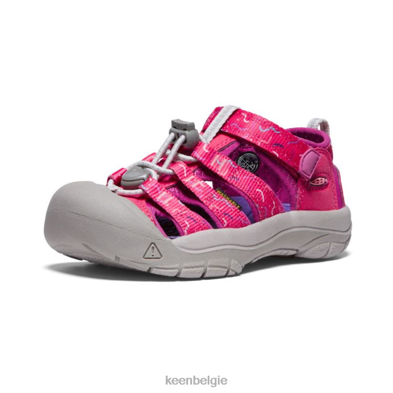 kleine kinderen nieuwpoort h2 azalea/festivalfuchsia KEEN schoenen DPX8V739