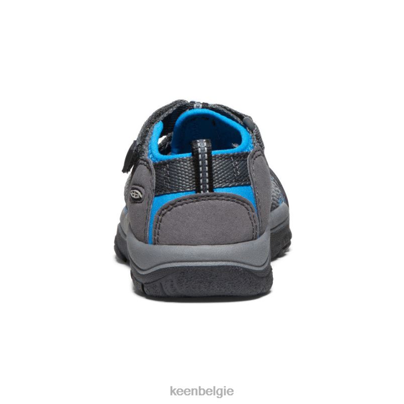 kleine kinderen nieuwpoort h2 magneet/briljantblauw KEEN schoenen DPX8V730