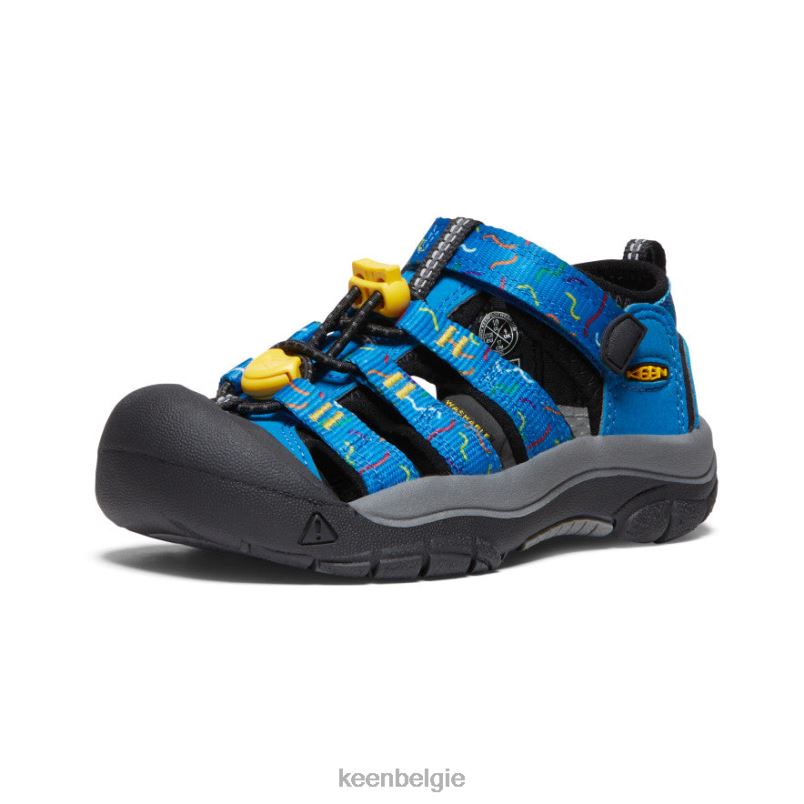 kleine kinderen nieuwpoort h2 oostenrijk/zwart KEEN schoenen DPX8V737