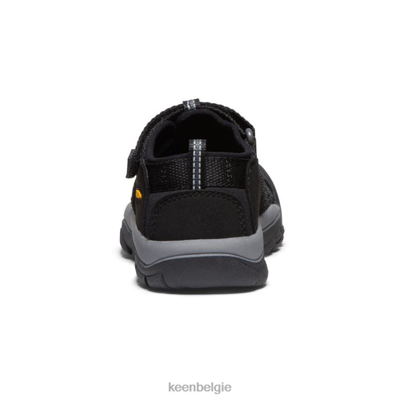 kleine kinderen nieuwpoort h2 zwart geel KEEN schoenen DPX8V729
