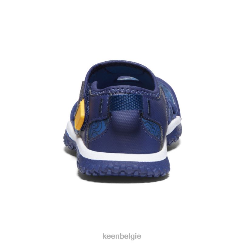 kleine kinderen pijlstaartrog sandaal heldere kobalt/blauwe diepten KEEN schoenen DPX8V865