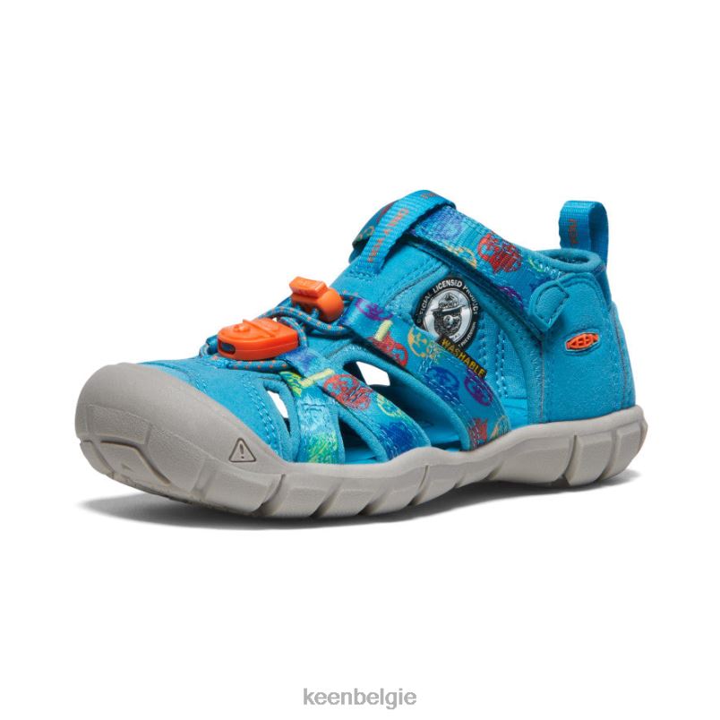 kleine kinderen seacamp ii cnx x smokey beer smokey beer/fjordblauw KEEN schoenen DPX8V858