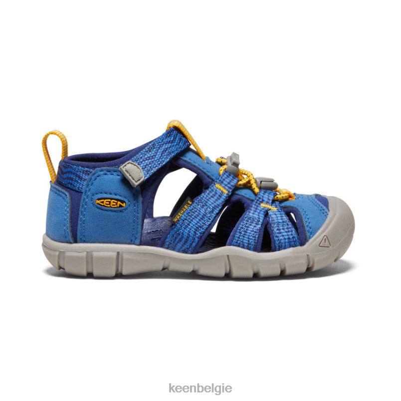 kleine kinderen zeekamp ii cnx heldere kobalt/blauwe diepten KEEN schoenen DPX8V850