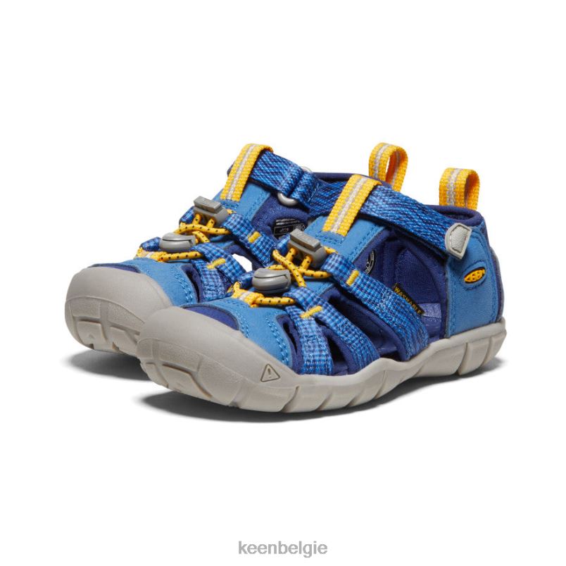 kleine kinderen zeekamp ii cnx heldere kobalt/blauwe diepten KEEN schoenen DPX8V850
