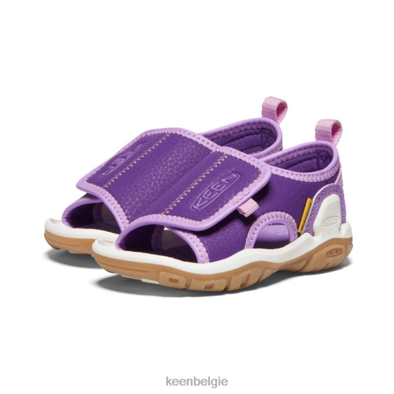 peuters knotch river met open teen tillandsia paars/engelse lavendel KEEN schoenen DPX8V933