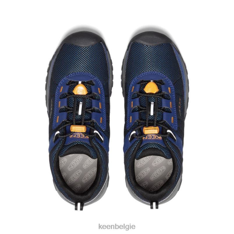 Grote kinderen targhee sportventilatieschoen blauwe diepten/oostelijk KEEN schoenen DPX8V869