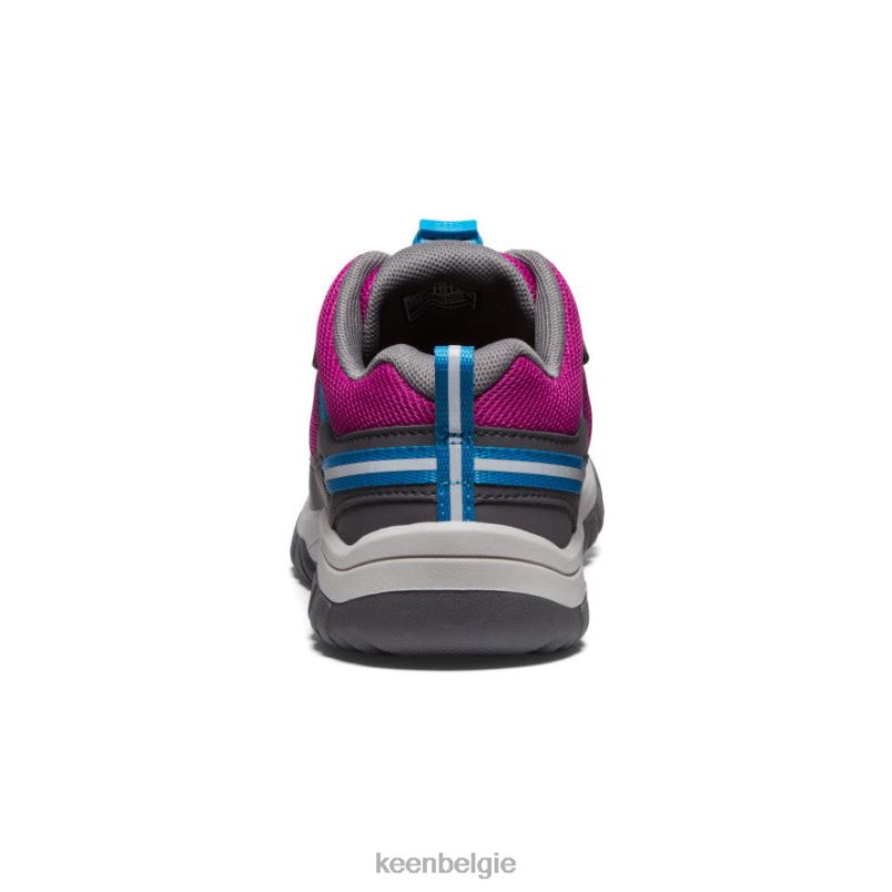 Grote kinderen targhee sportventilatieschoen festival fuchsia/magneet KEEN schoenen DPX8V870