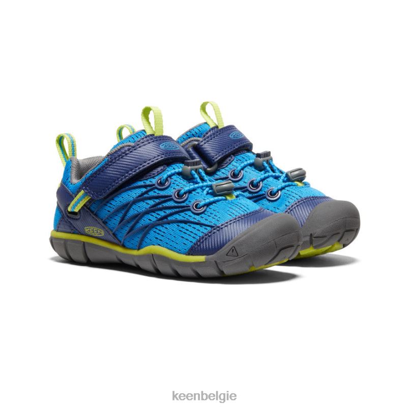 kleine kinderen Chandler cnx briljante blauw/blauwe diepten KEEN schoenen DPX8V888