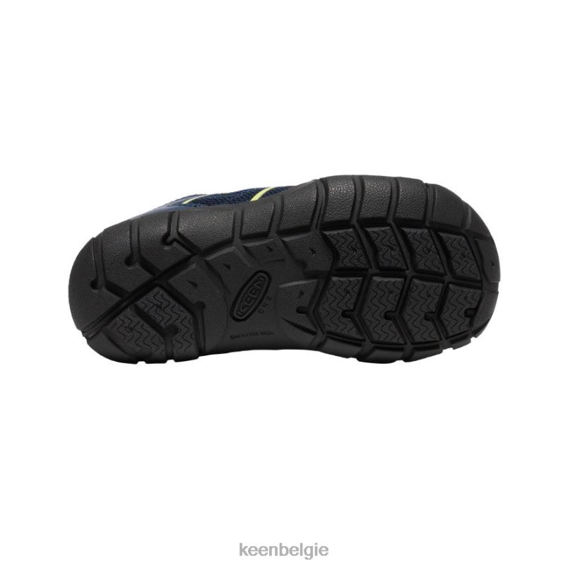 kleine kinderen chandler 2 cnx-sneaker zwarte iris/teunisbloem KEEN schoenen DPX8V904
