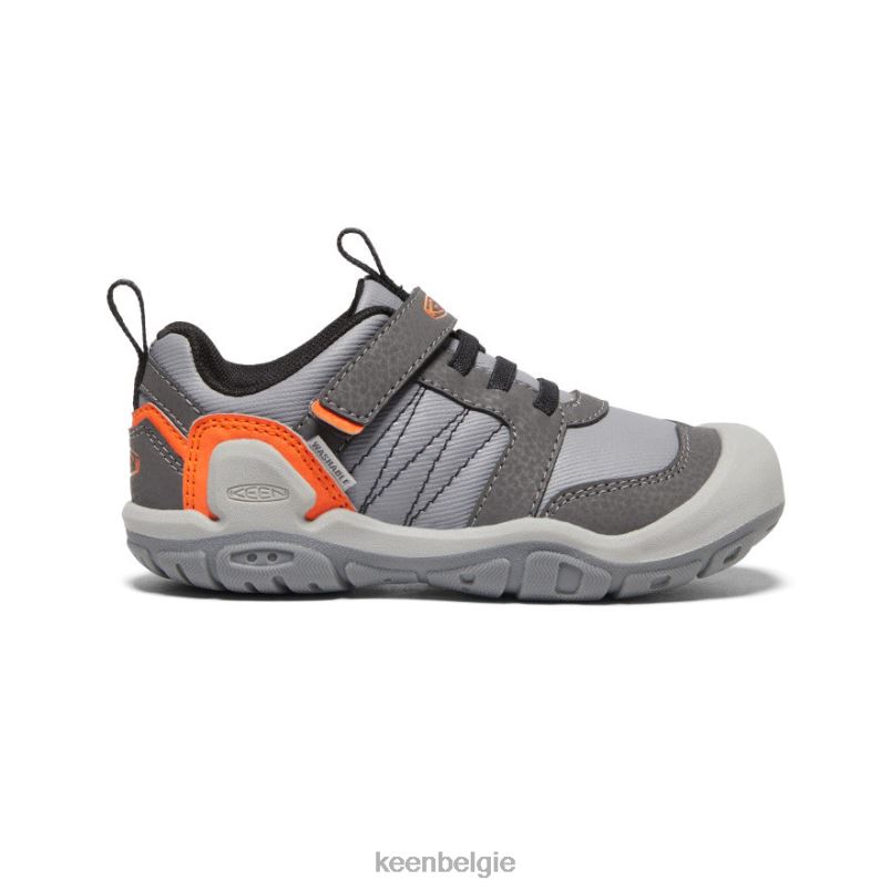 kleine kinderen knotch piek sneaker magneet/veiligheid oranje KEEN schoenen DPX8V972