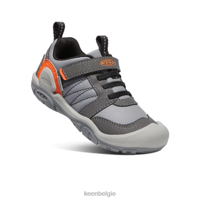 kleine kinderen knotch piek sneaker magneet/veiligheid oranje KEEN schoenen DPX8V972