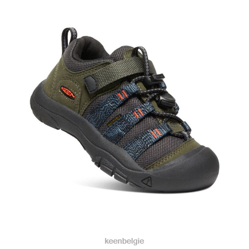kleine kinderen nieuwpoort h2sho bosnacht/magneet KEEN schoenen DPX8V927
