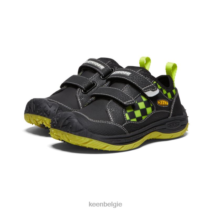 kleine kinderen snelheid hond zwart/multi KEEN schoenen DPX8V813