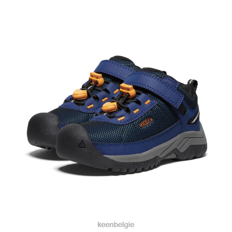 kleine kinderen targhee sportventilatieschoen blauwe diepten/oostelijk KEEN schoenen DPX8V784