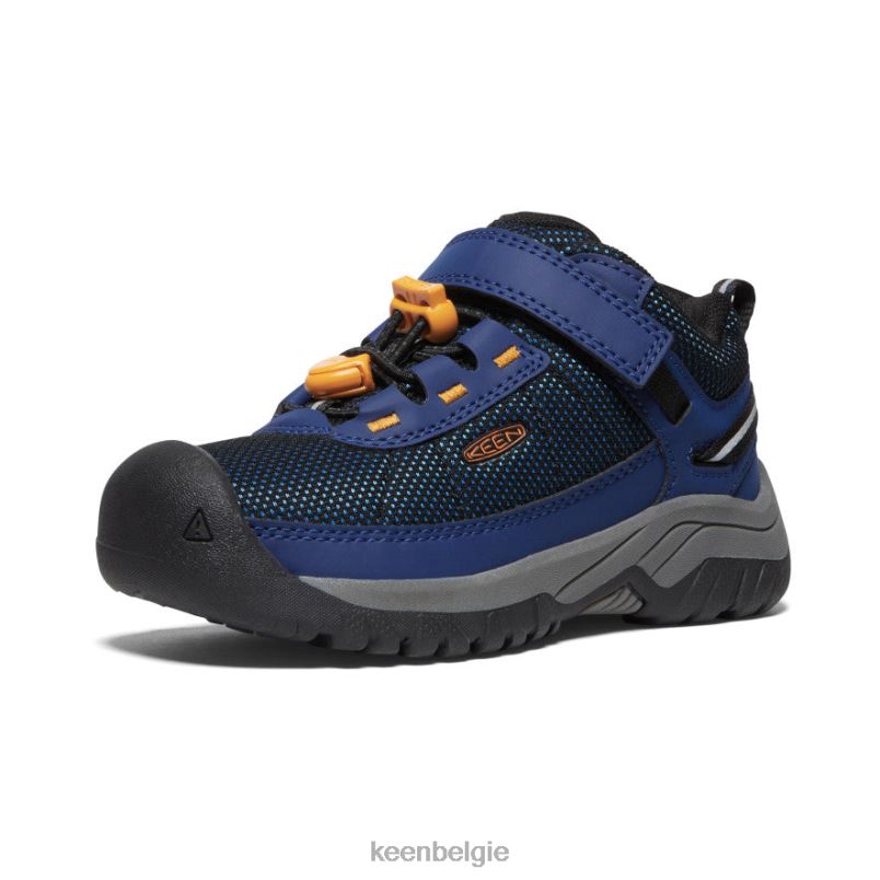 kleine kinderen targhee sportventilatieschoen blauwe diepten/oostelijk KEEN schoenen DPX8V784