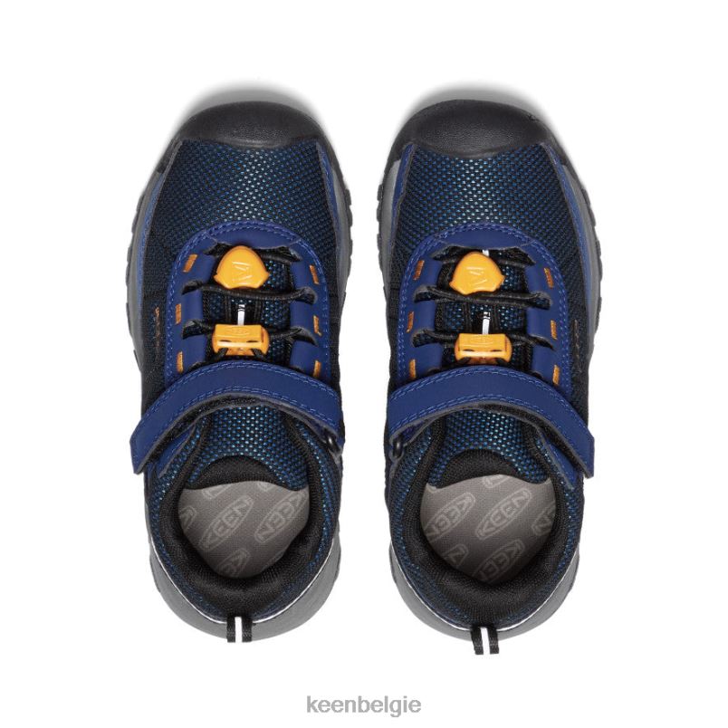 kleine kinderen targhee sportventilatieschoen blauwe diepten/oostelijk KEEN schoenen DPX8V784