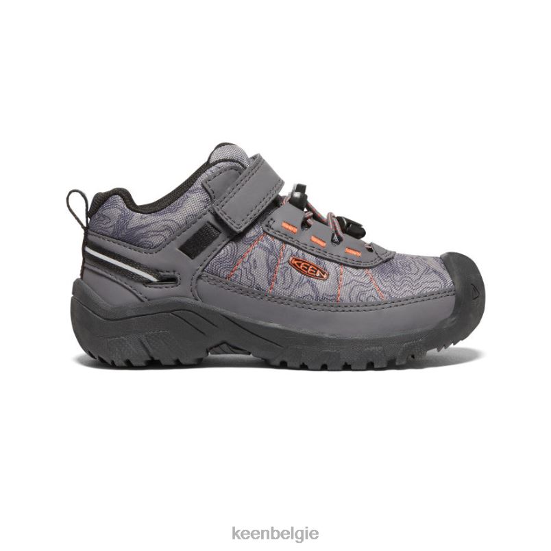 kleine kinderen targhee sportventilatieschoen magneet/scharlaken ibis KEEN schoenen DPX8V783