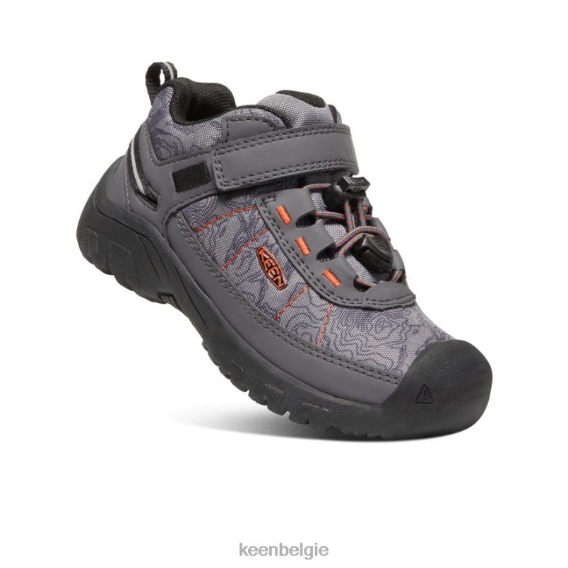 kleine kinderen targhee sportventilatieschoen magneet/scharlaken ibis KEEN schoenen DPX8V783