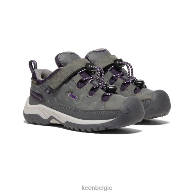 kleine kinderen targhee waterdichte schoen magneet/tillandsia paars KEEN schoenen DPX8V910