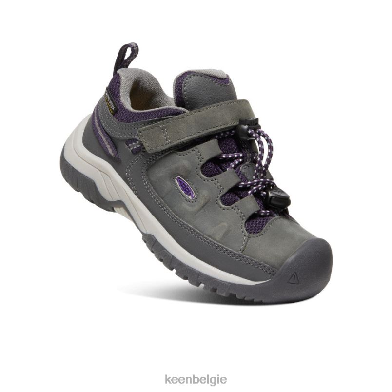 kleine kinderen targhee waterdichte schoen magneet/tillandsia paars KEEN schoenen DPX8V910