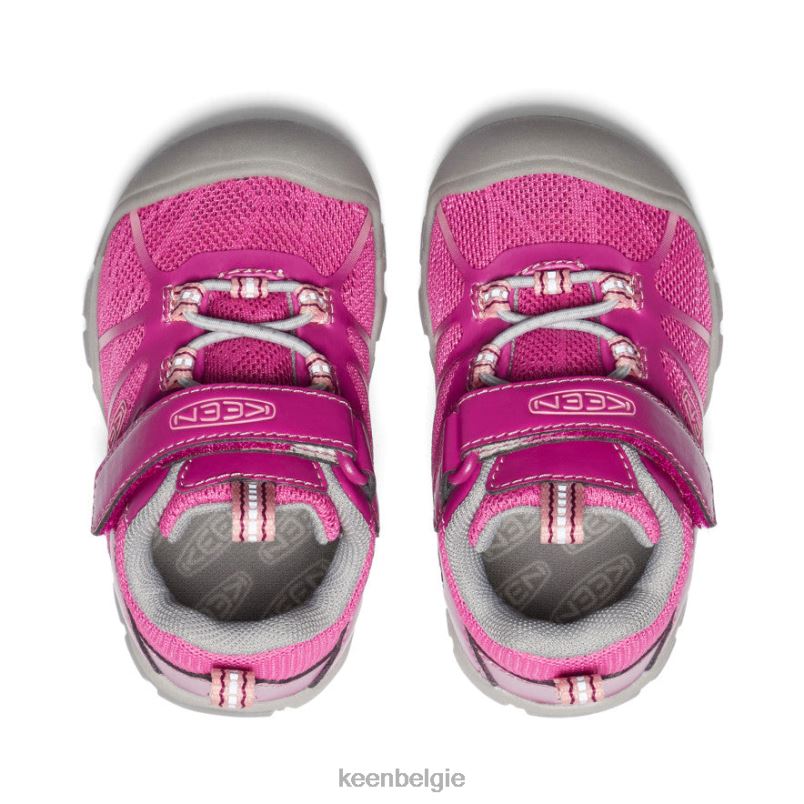 peuters chandler 2 cnx-sneaker festival fuchsia/ibis roos KEEN schoenen DPX8V884