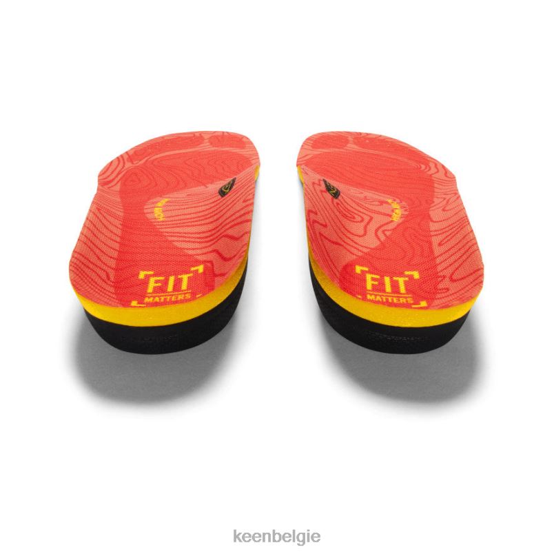 vrouwen outdoor k-30 binnenzool met hoge boog rood KEEN accessoires DPX8V659