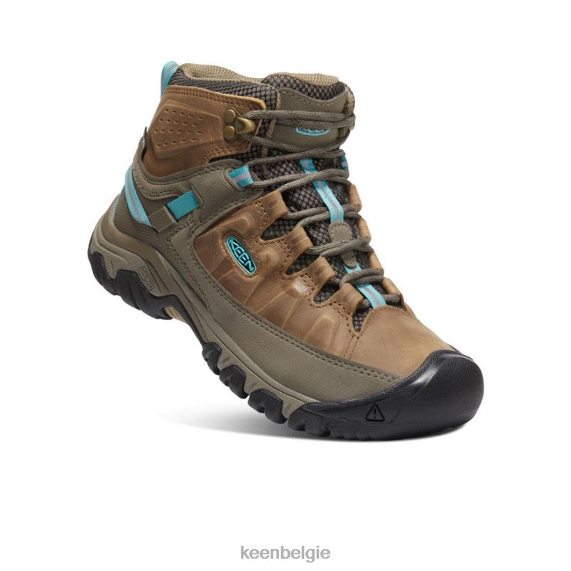 vrouwen targhee iii waterdicht midden geroosterde kokosnoot/porselein KEEN schoenen DPX8V571