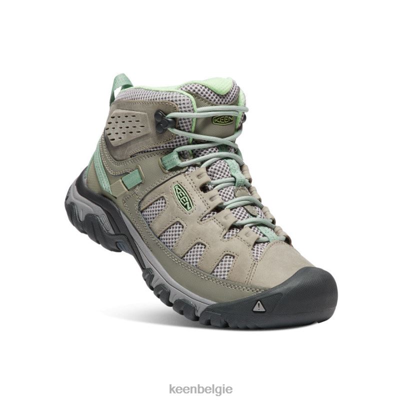 vrouwen targhee ventilatie midden fumo/stil groen KEEN schoenen DPX8V586