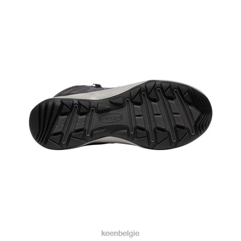 vrouwen terradora flex waterdichte laars zwart/staalgrijs KEEN schoenen DPX8V580