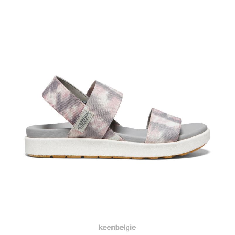 vrouwen Elle sandaal met band fawn tie-dye/sterwit KEEN schoenen DPX8V420
