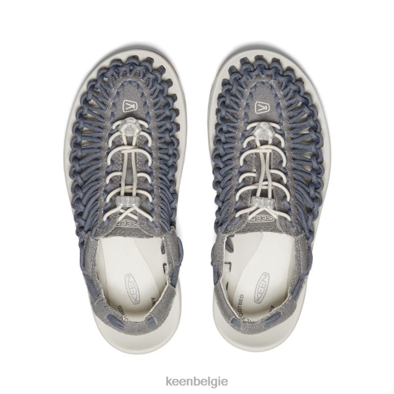 vrouwen oneek canvas staalgrijs/berken KEEN schoenen DPX8V507