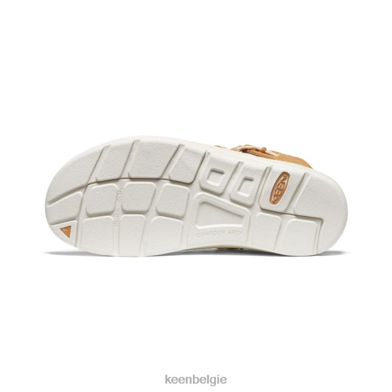 vrouwen uneek ii open teen kerrie/croissant KEEN schoenen DPX8V451