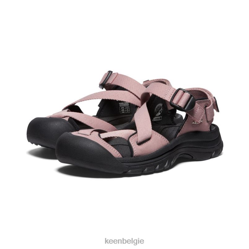 vrouwen zerraport ii sandaal reekleurig/zwart KEEN schoenen DPX8V546