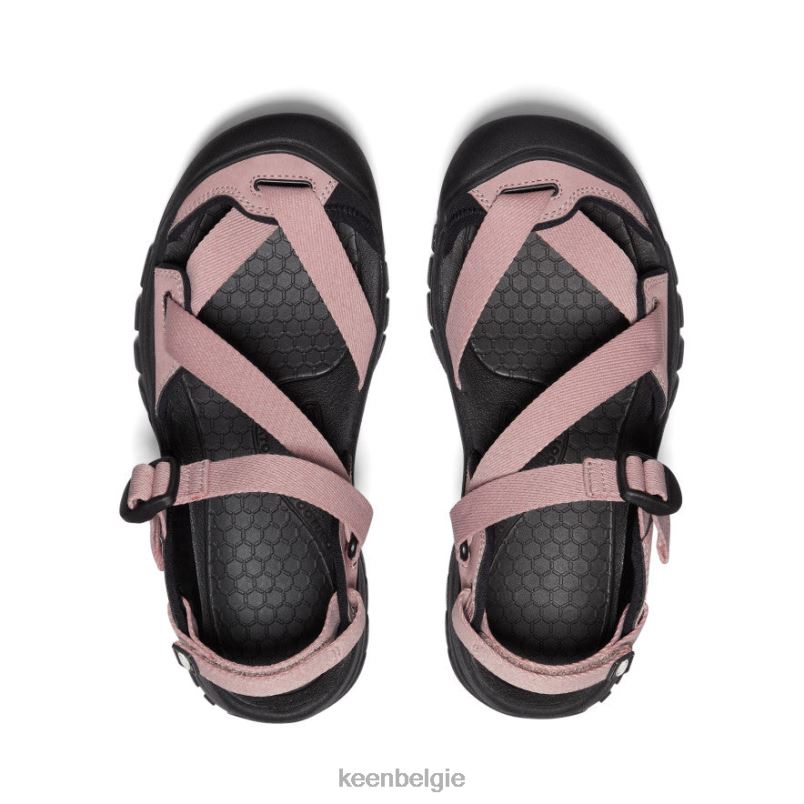 vrouwen zerraport ii sandaal reekleurig/zwart KEEN schoenen DPX8V546