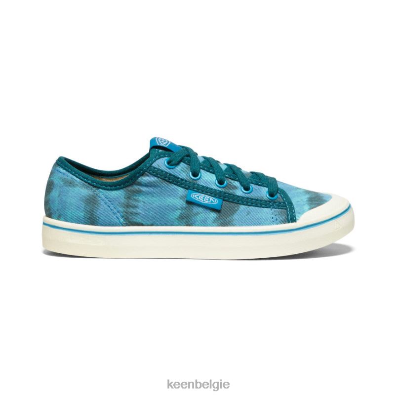 vrouwen elsa v sneaker zeemos tie-dye/sterwit KEEN schoenen DPX8V501