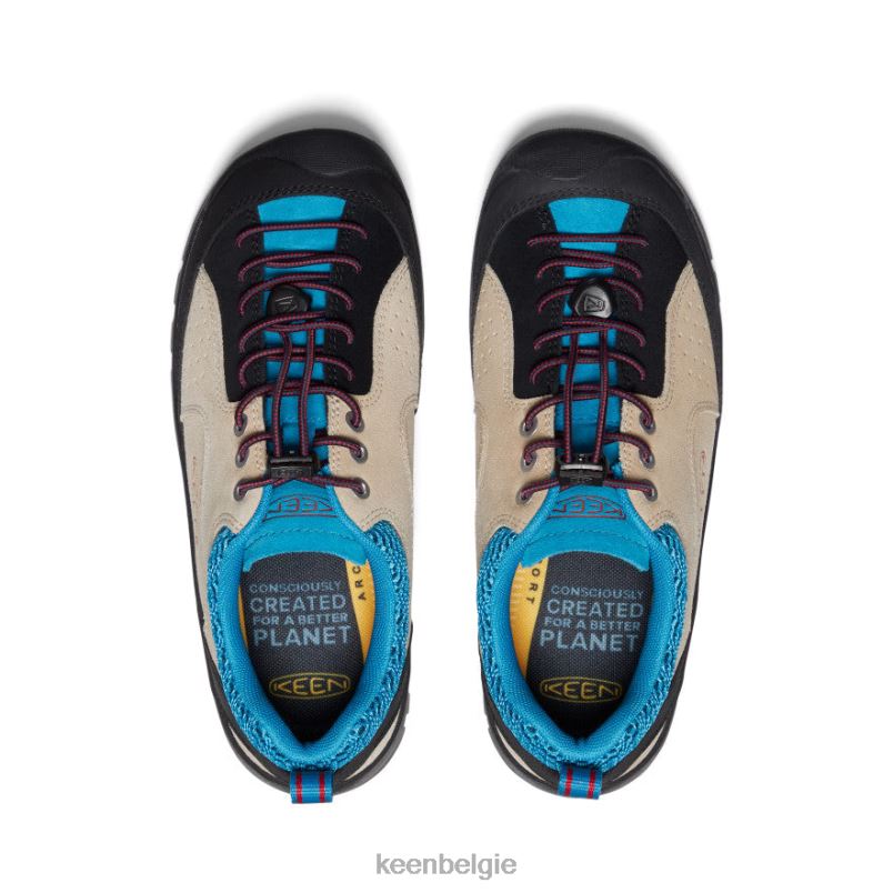 vrouwen jaspis rotsen sp safari/fjordblauw KEEN schoenen DPX8V559