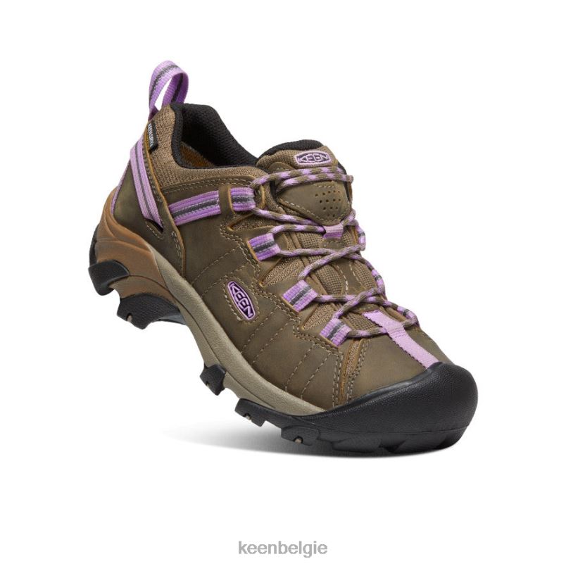 vrouwen targhee ii waterdicht Timberwolf/Engelse lavendel KEEN schoenen DPX8V542