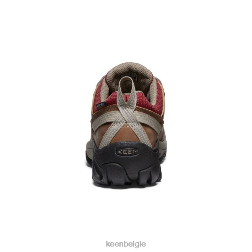 vrouwen targhee ii waterdicht safari/merlot KEEN schoenen DPX8V543