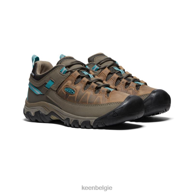 vrouwen targhee iii waterdicht geroosterde kokosnoot/porselein KEEN schoenen DPX8V607