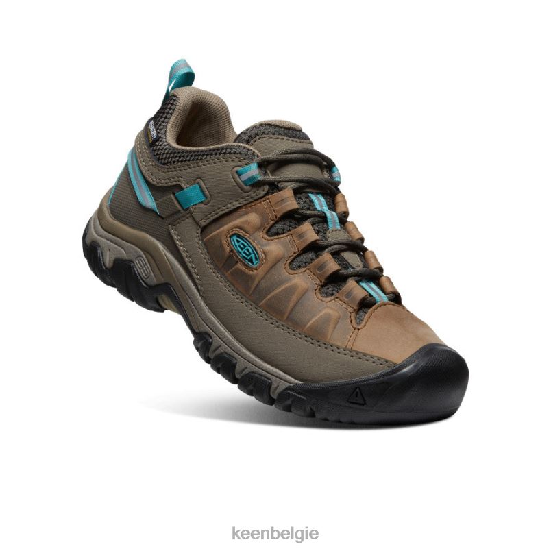 vrouwen targhee iii waterdicht geroosterde kokosnoot/porselein KEEN schoenen DPX8V607