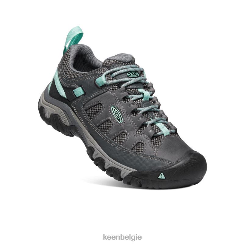 vrouwen targhee-ventilatie staalgrijs/oceaangolf KEEN schoenen DPX8V539