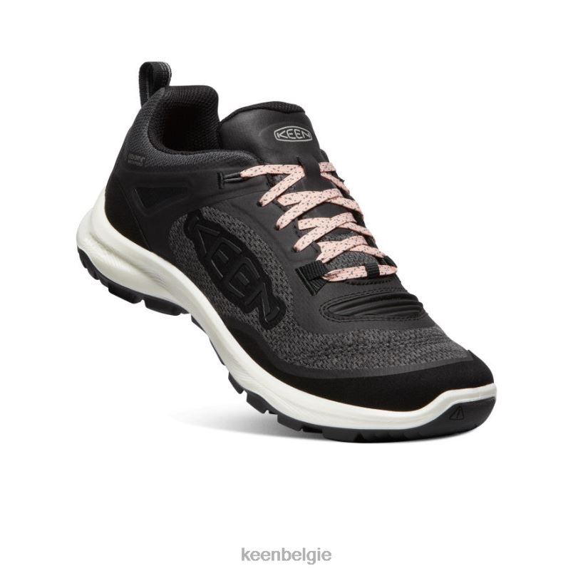 vrouwen terradora flex waterdichte schoen zwart/perzikachtig KEEN schoenen DPX8V602