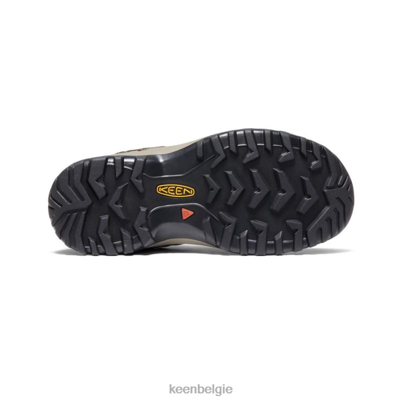 vrouwen wastafel rand waterdichte schoen kantine/hout violet KEEN schoenen DPX8V690