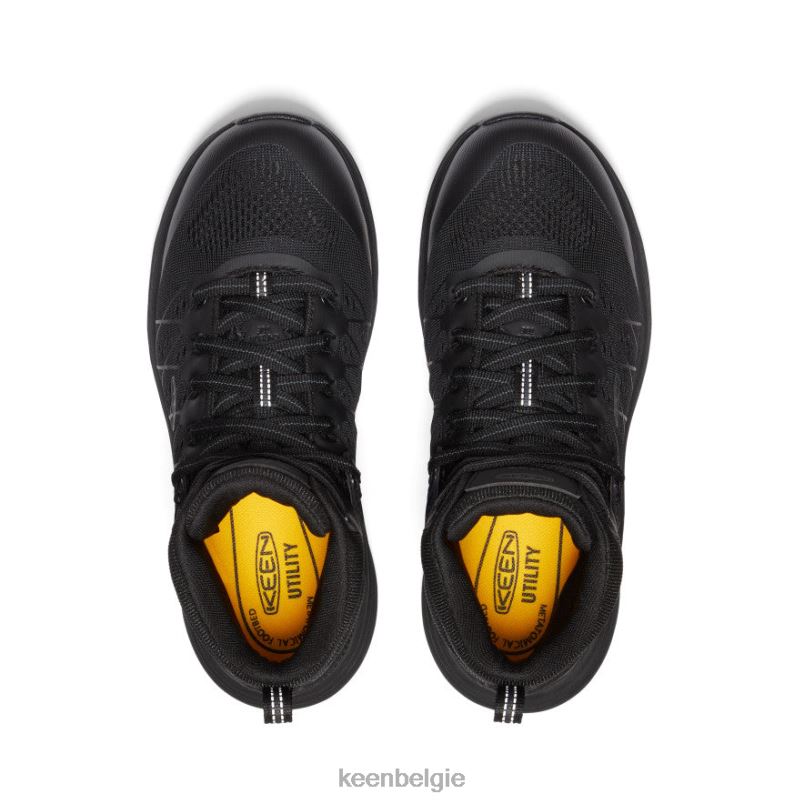 vrouwen vista energy mid int met (koolstofvezel neus) zwarte raaf KEEN schoenen DPX8V452