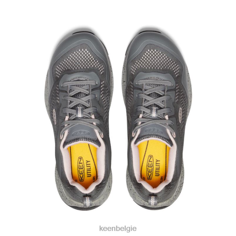 vrouwen sparta 2 (aluminium neus) staalgrijs/perzik zweep KEEN schoenen DPX8V460